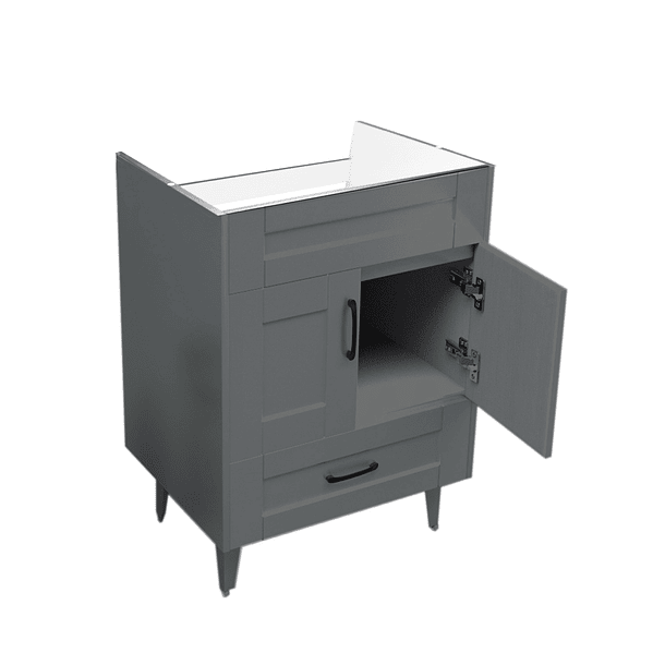 Mueble Vanitorio Deluxe B60SK Gris / 58x45x80cm 2