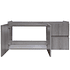 Mueble para Vanitorio a muro Space Nogal Claro  / 100x48x36cm (Sin Cubierta) 6