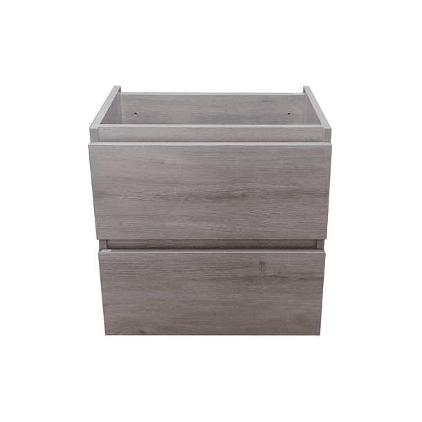 Mueble para Vanitorio a muro Space Nogal Claro  / 50x48x36cm (Sin Cubierta) 2