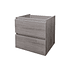 Mueble para Vanitorio a muro Space Nogal Claro  / 50x48x36cm (Sin Cubierta) 3
