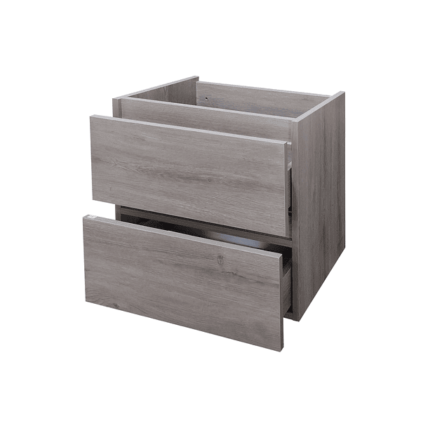 Mueble para Vanitorio a muro Space Nogal Claro  / 50x48x36cm (Sin Cubierta) 6