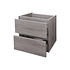Mueble para Vanitorio a muro Space Nogal Claro  / 50x48x36cm (Sin Cubierta) 6