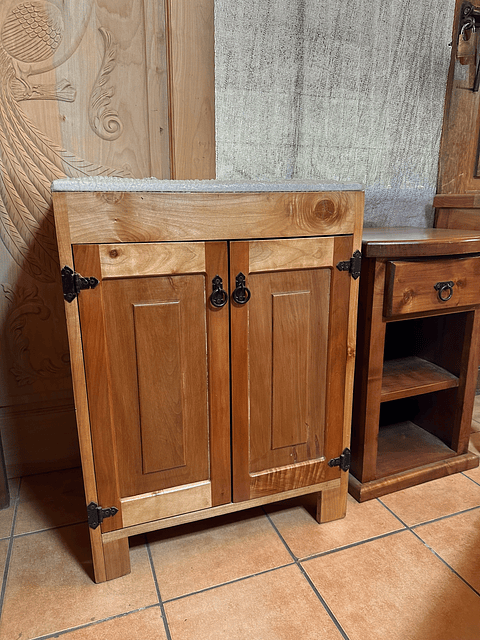 Mueble Lavamanos Artesanal: Belleza para Siempre