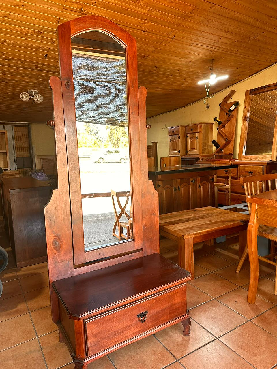 Recibidor de Entrada con Espejo y Cajón – 