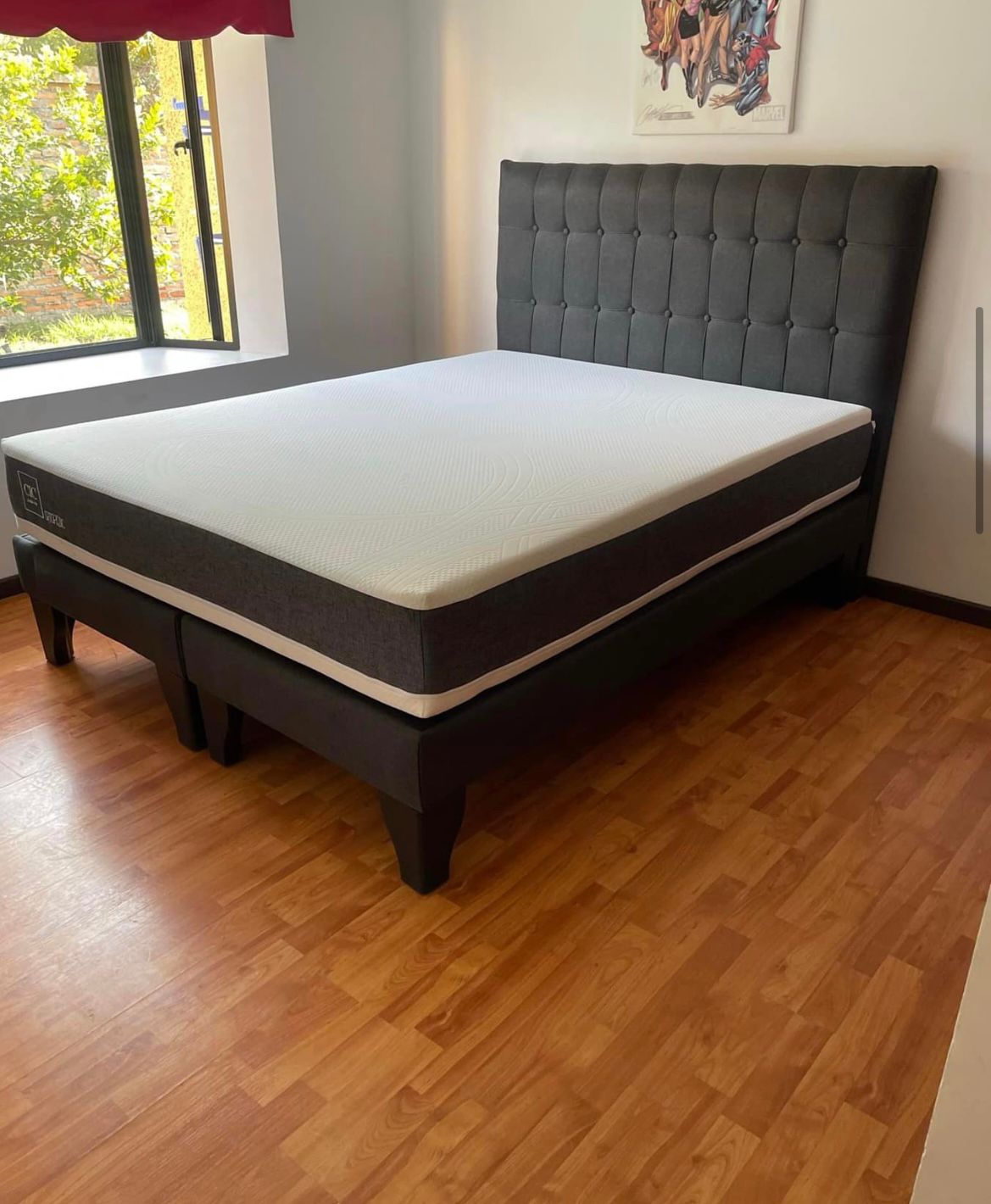 Cama 2P colchón CIC