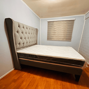 Cama capitone 2 plazas 