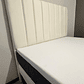 Cama de 2 plazas bases dividida + respaldo lineal con colchón ortopédico  - Miniatura 2