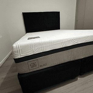 cama box cajones 2 plazas 