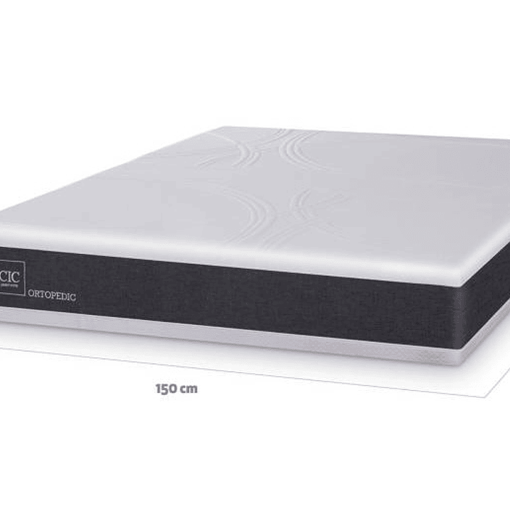 cama de 2 plazas + respaldo de espejo + tapiz color a elección en 2 plazas + bases divididas + colchón new ortopédico  6