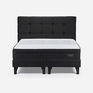 cama tempo rosen completa en 2 plazas 