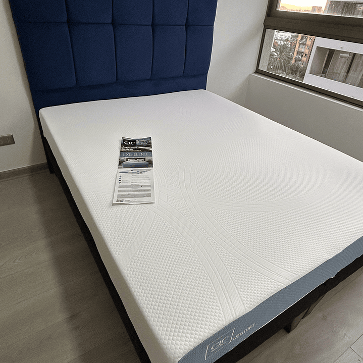 cama de 2 plazas con respaldo cubox  4
