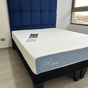 cama excellence cubox 2 plazas 