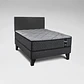 cama en 1 plaza y media con colchón apolo black celta  - Miniatura 1