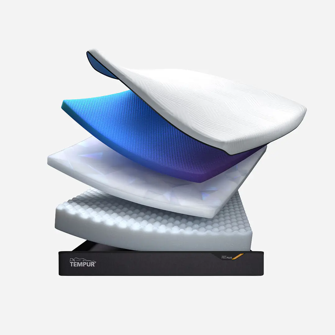 colchón tempur  alta gama 2 plazas medida 1.50 x 2 metros  2