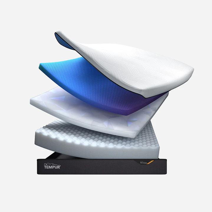 colchón tempur  alta gama 2 plazas medida 1.50 x 2 metros  2