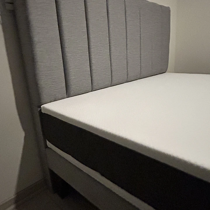 cama lineal en 2 plazas con colchón ortopédico  5