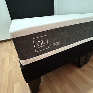 cama king con colchón ortopédico medida 1.80 x 2 metros 