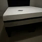 Cama balance en 2 plaza incluye bases ,respaldo ,colchón  - Miniatura 1
