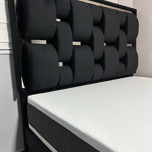 cama Rolex 2 plazas con colchón ortopédico 