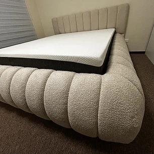 cama nube tela boucle paris de 2 plazas 