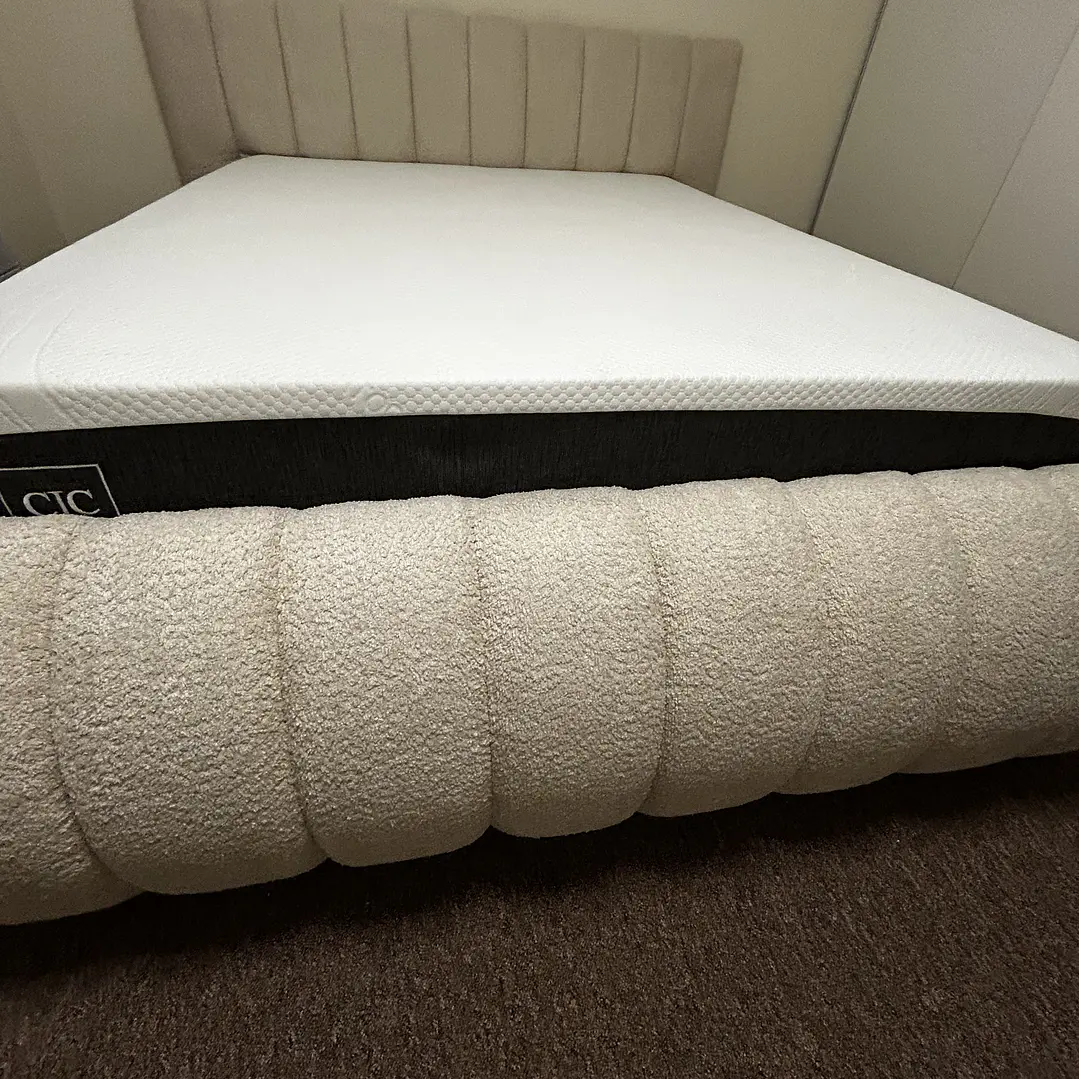 cama nube tela boucle paris de 2 plazas  3