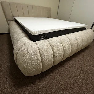 cama nube tela boucle paris de 2 plazas 