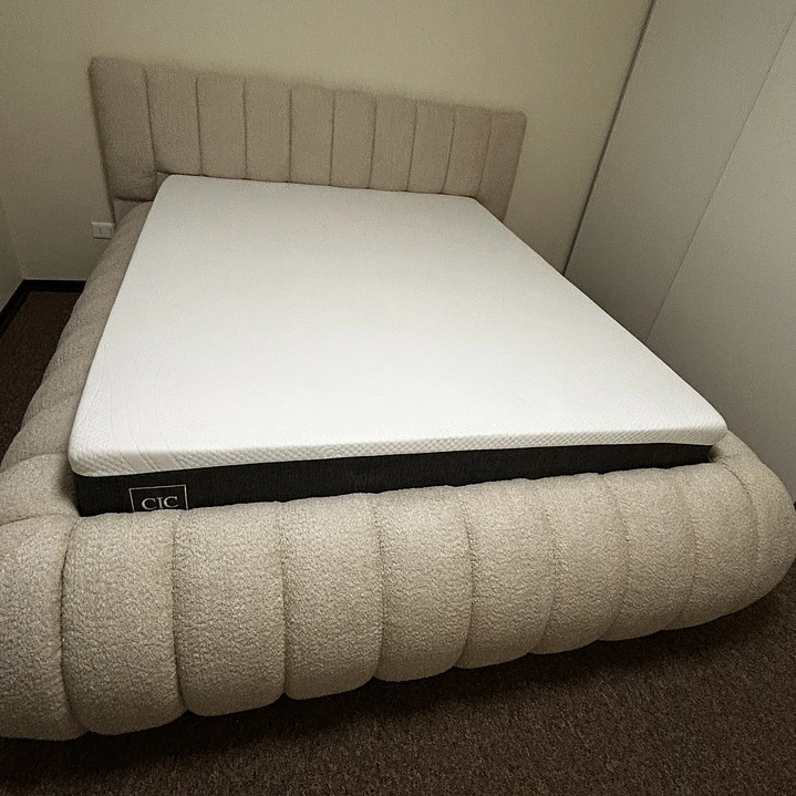 cama nube tela boucle paris de 2 plazas  6