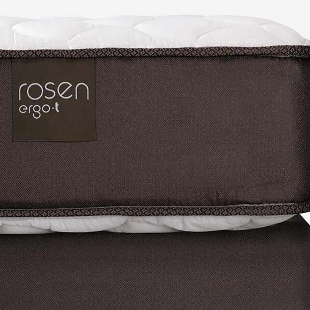 cama 2 plazas ergo-t rosen con bases divididas + respaldo a piso  3
