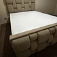 cama boucle 2 plazas con ambos respaldos  - Miniatura 6