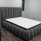 cama king nube premium tela boucle paris  - Miniatura 3