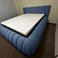 cama nube 2 plazas azul petróleo  - Miniatura 1