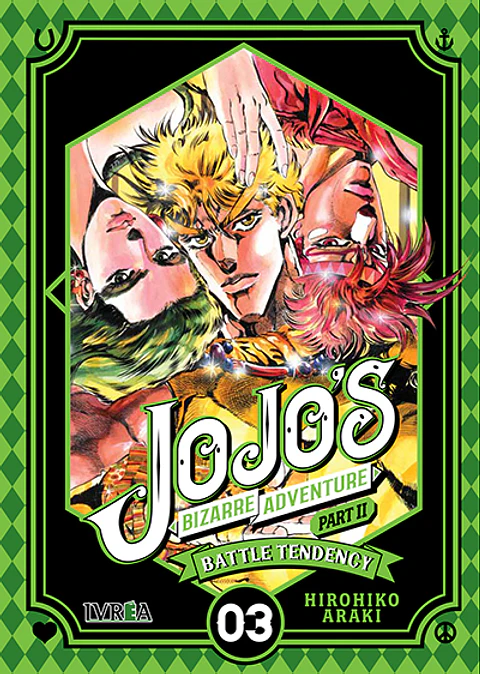 Jojo's Bizarre Adventure Parte 2: Battle Tendency Vol. 03 - Ivrea Argentina 