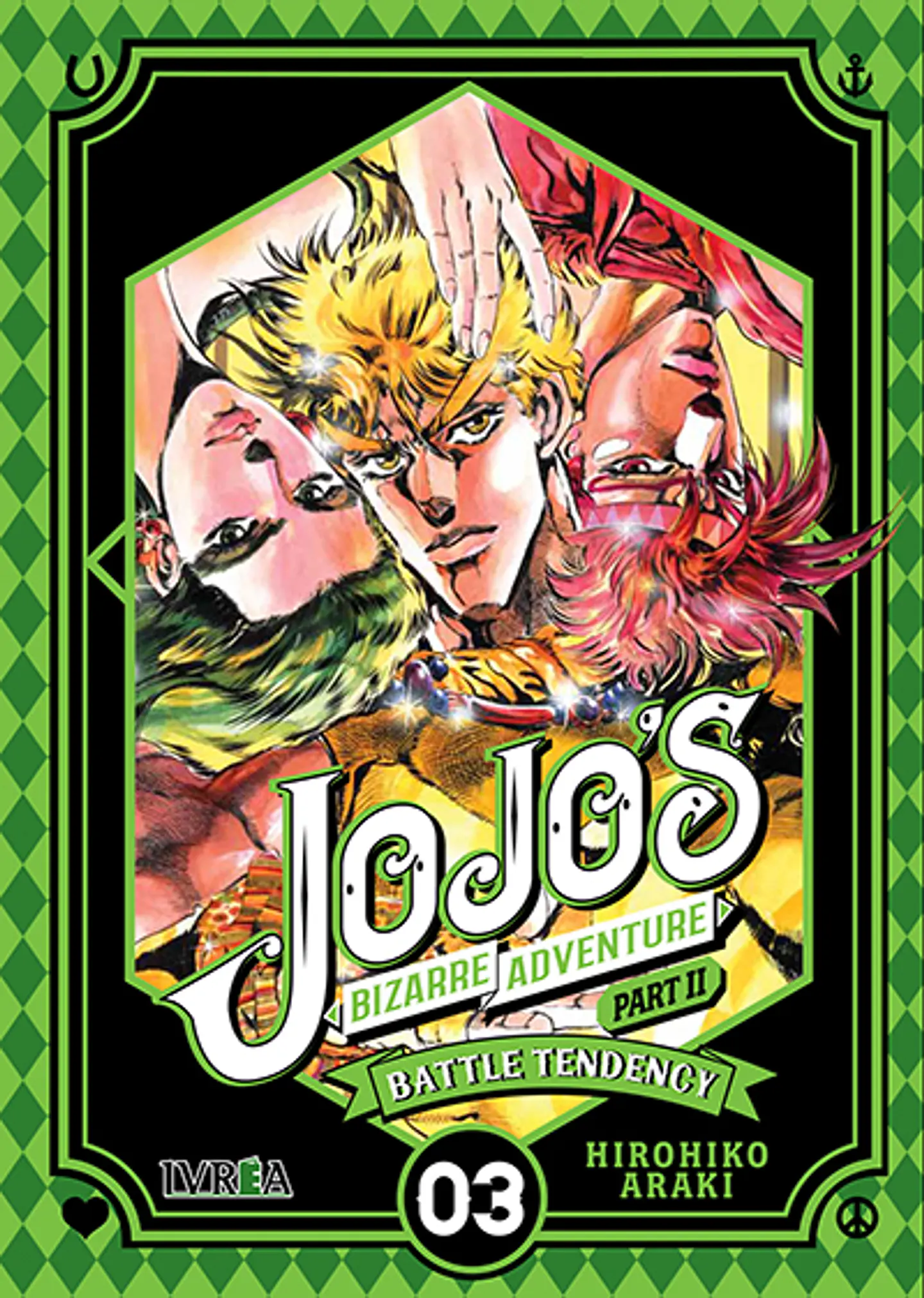 Jojo's Bizarre Adventure Parte 2: Battle Tendency Vol. 03 - Ivrea Argentina  1