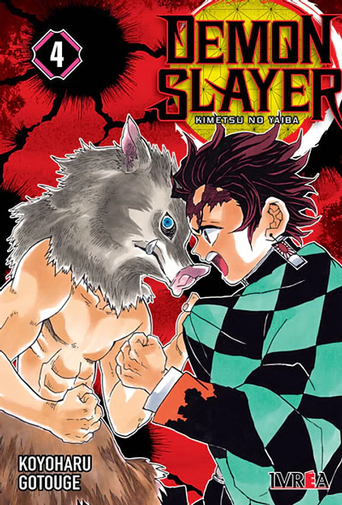 Demon Slayer (Kimetsu no Yaiba) Vol .04 - Ivrea Argentina