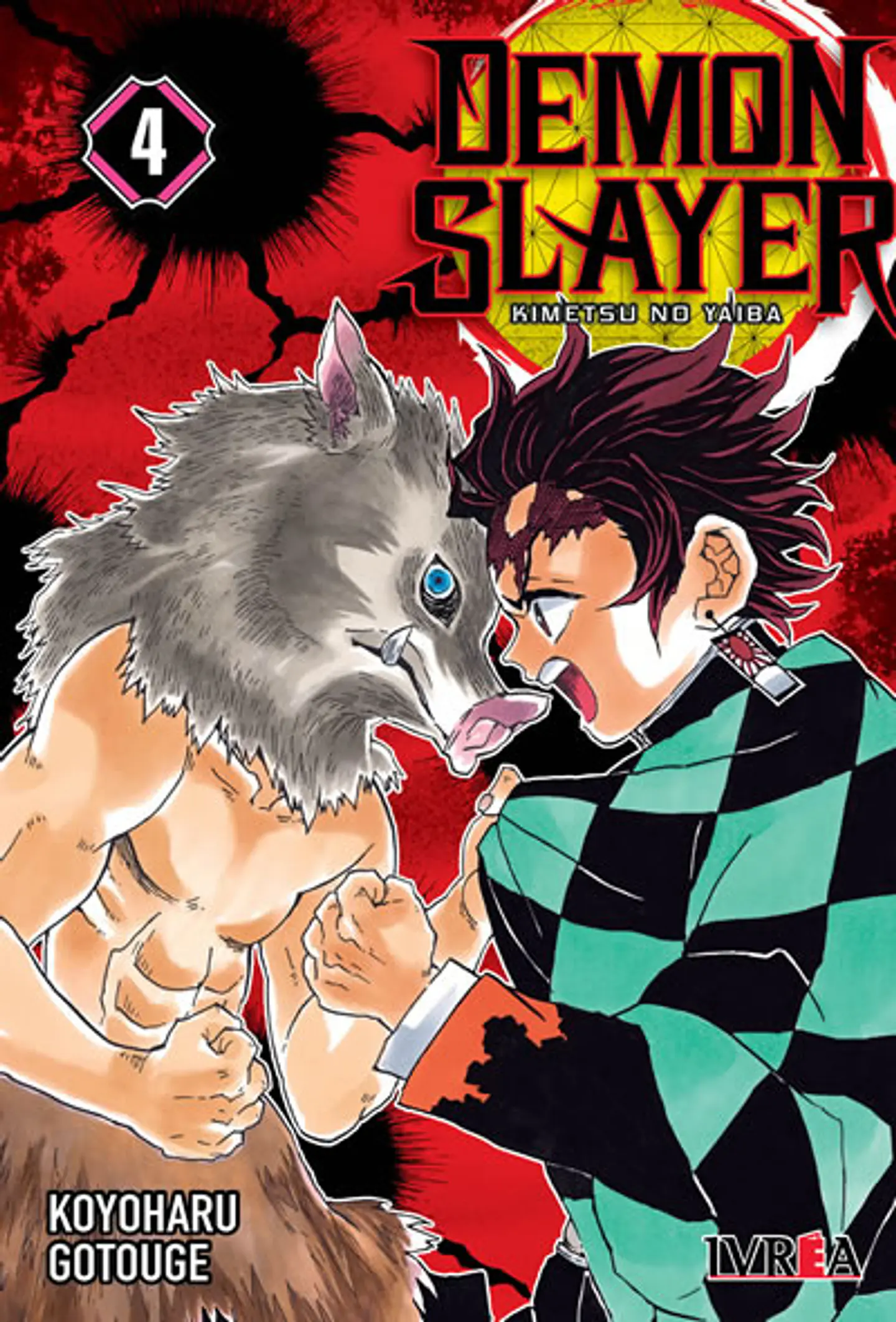 Demon Slayer (Kimetsu no Yaiba) Vol .04 - Ivrea Argentina 1