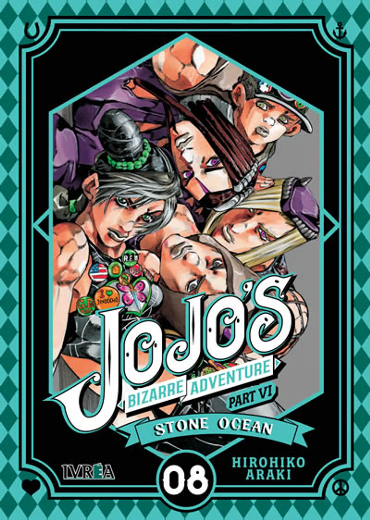 JoJo's Bizarre Adventure: Stone Ocean Vol. 08 - Ivrea Argentina 1