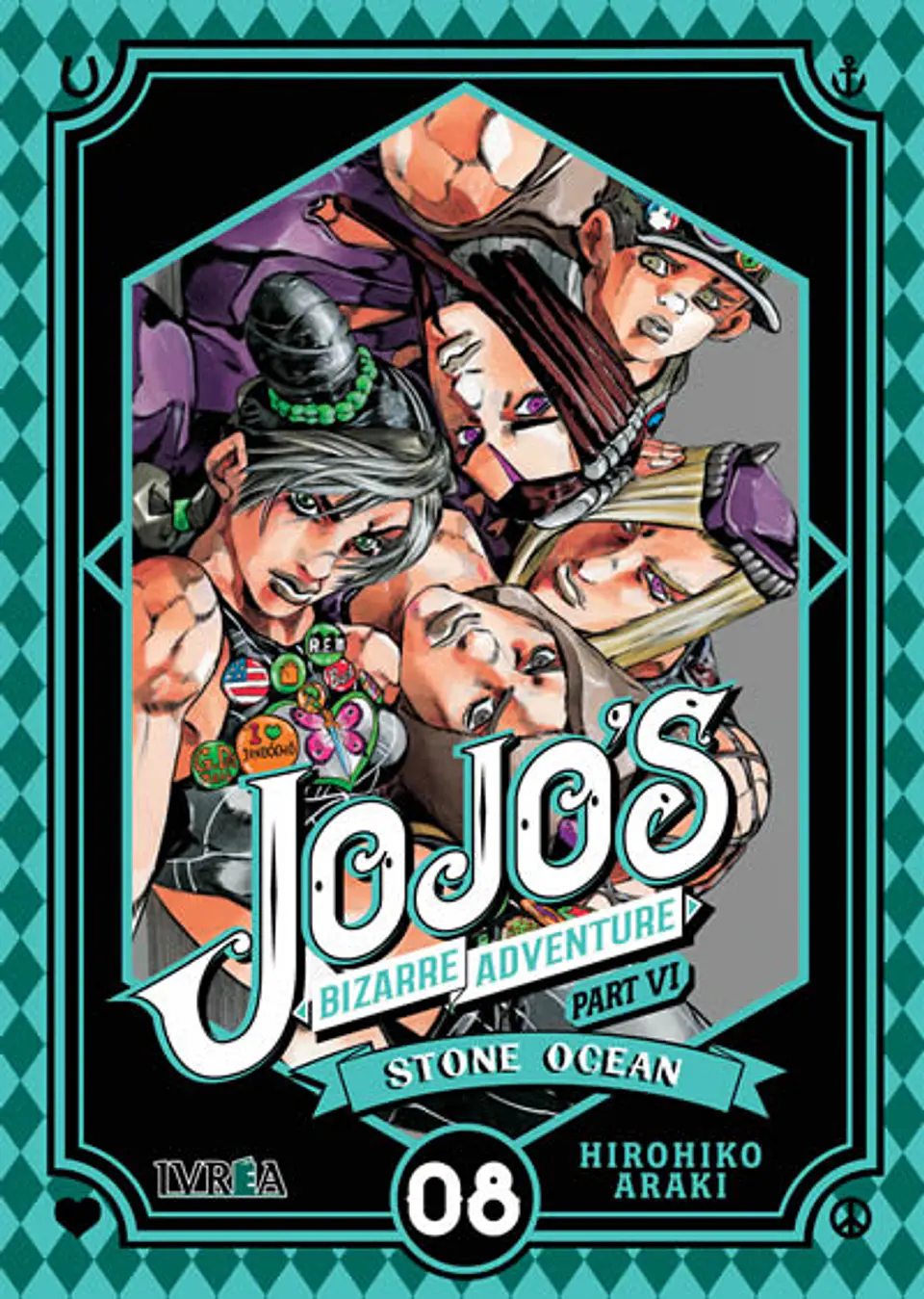 JoJo's Bizarre Adventure: Stone Ocean Vol. 08 - Ivrea Argentina 1