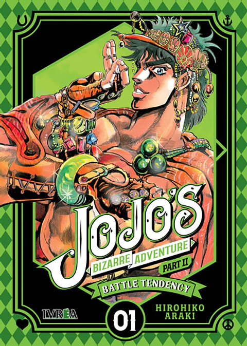Jojo's Bizarre Adventure Parte 2: Battle Tendency Vol. 01 - Ivrea Argentina 