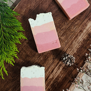 Barra de jabón Exfoliante Pinky Pie