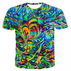 Polera Psicodelia Art Unisex