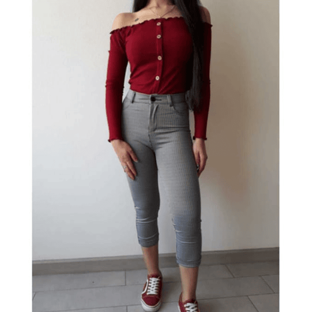 Pescador Elasticado Cuadrillé  1