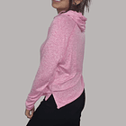 Poleron PINK Lanilla Capucha Rosa 3