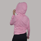 Poleron PINK Lanilla Capucha Rosa 4