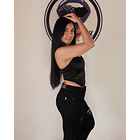 Jeans Acampanados Push Up Rasgado 5