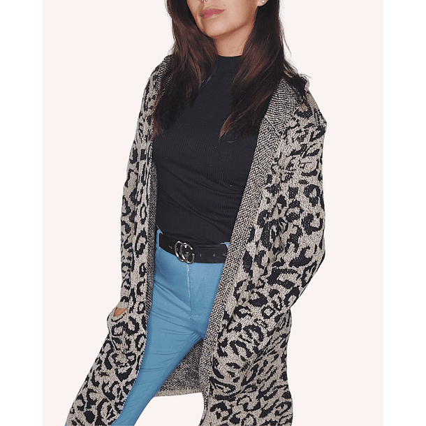 Cardigan Animal Print 2