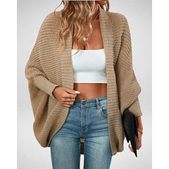 Cardigan Oversize Murciélago Lana – Talla Única