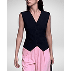 Blusa Gillette Mujer Simil Lino 2