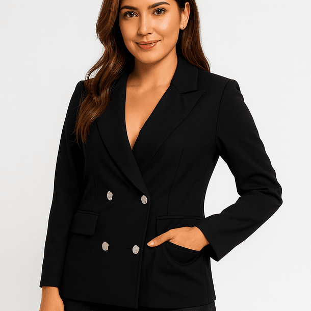 Blazer Negro Ejecutivo 