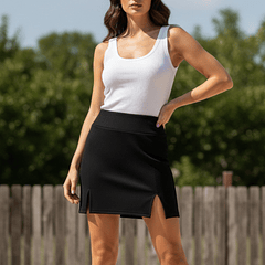 Falda Short Invisible Tela Sofía