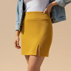 Falda Short Invisible Tela Sofía